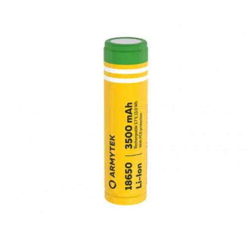 Аккумулятор Armytek 18650 Li-Ion 3500 мАч (защищенный) в Комсомольске-на-Амуре