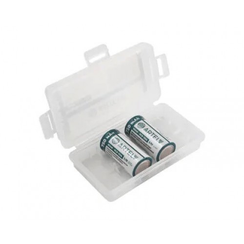 Аккумуляторные батареи RCR123 ARTELV 3.7V Li-Ion 750 mAh в Комсомольске-на-Амуре