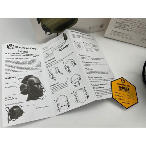 EARMOR M32 активные тактические наушники в Комсомольске-на-Амуре