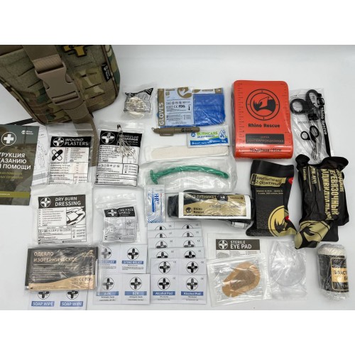 Военная тактическая аптечка RHINO RESCUE 25в1 в Комсомольске-на-Амуре