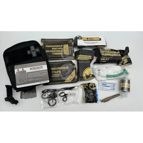 Военная тактическая аптечка “RHINO RESCUE” 10в1 в Комсомольске-на-Амуре укомплектованная