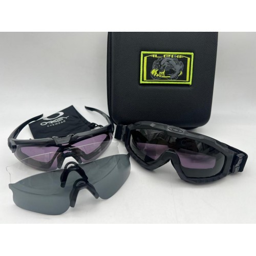Тактические ударопрочные очки OAKLEY Alpha 2в1 в Комсомольске-на-Амуре