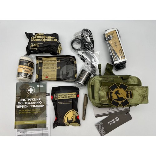 Военная тактическая аптечка “RHINO RESCUE” 11в1 укомплектованная второй эшелон в Комсомольске-на-Амуре