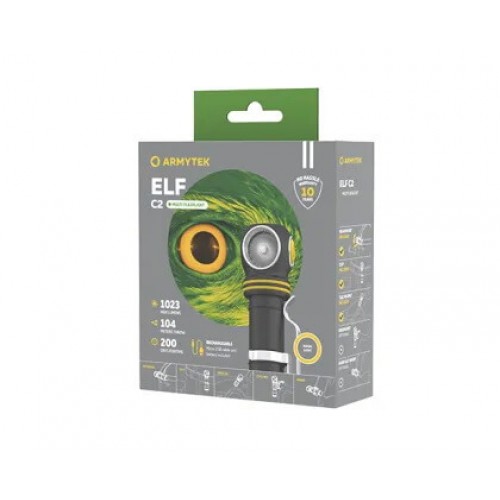 Мультифонарь Armytek ELF C2 Micro USB (теплый свет) в Комсомольске-на-Амуре