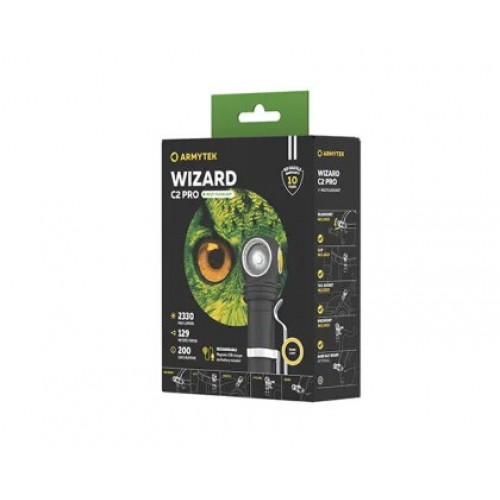 Мультифонарь Armytek Wizard C2 Pro Magnet USB (теплый свет) в Комсомольске-на-Амуре