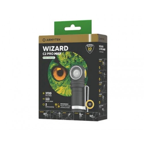 Мультифонарь Armytek Wizard C2 Pro Max Magnet USB (теплый свет) в Комсомольске-на-Амуре