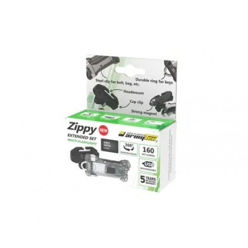 Наключный фонарь Armytek Zippy Extended Set (Grey Onyx) в Комсомольске-на-Амуре