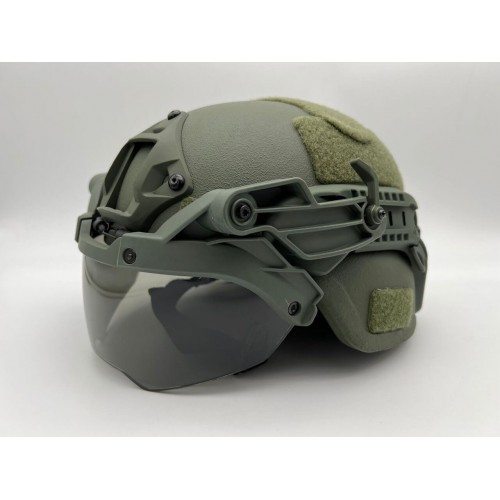 Откидные тактические нашлемные очки с креплением для шлема FAST/MICH/Ops-Core и другим моделям современных тактических шлемов в Комсомольске-на-Амуре