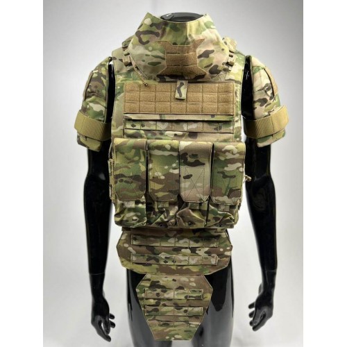 Разгрузка / плитник “UNIVERSAL ARMOR” + чехол для защиты плеч + чехол напашника + чехол для защиты шеи (без баллистики) в Комсомольске-на-Амуре