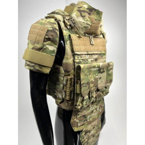 Разгрузка / плитник “UNIVERSAL ARMOR” + чехол для защиты плеч + чехол напашника + чехол для защиты шеи (без баллистики) в Комсомольске-на-Амуре