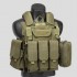 Тактический разгрузочный жилет «5 / пять карманов» с подсумками Tactical Molle Plate Carrier для съемных бронепластин в Комсомольске-на-Амуре