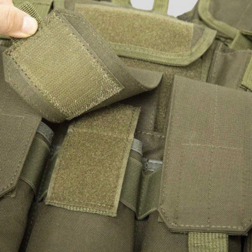 Тактический разгрузочный жилет «5 / пять карманов» с подсумками Tactical Molle Plate Carrier для съемных бронепластин в Комсомольске-на-Амуре