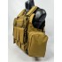 Тактический разгрузочный жилет «5 / пять карманов» с подсумками Tactical Molle Plate Carrier для съемных бронепластин в Комсомольске-на-Амуре