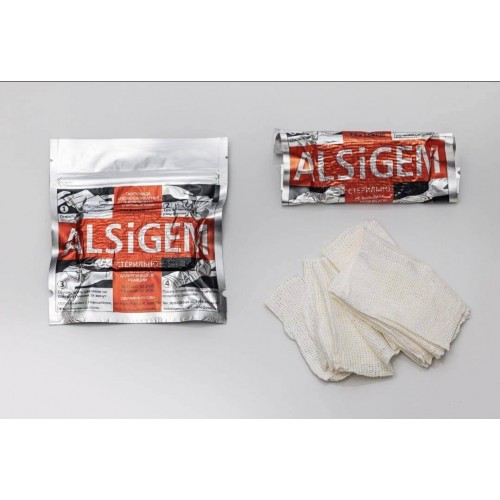 Тампонада AlsigemRu алюмосиликатная (каолиновая) впитывающая 7,5 х 185 см в Комсомольске-на-Амуре