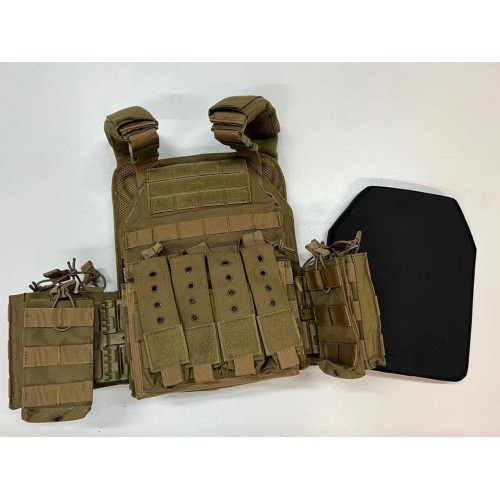 Жилет укомплектованный класс защиты NIJ IV (класс защиты Бр 5) в Комсомольске-на-Амуре