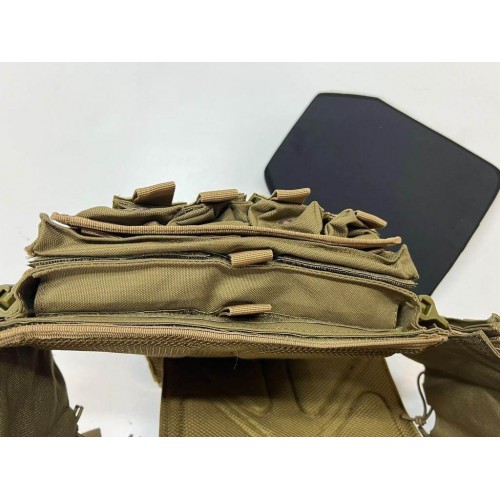 Жилет укомплектованный класс защиты NIJ IV (класс защиты Бр 5) в Комсомольске-на-Амуре